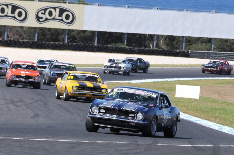 Gary Treloar heads Camaro twin Darren PearceJPG