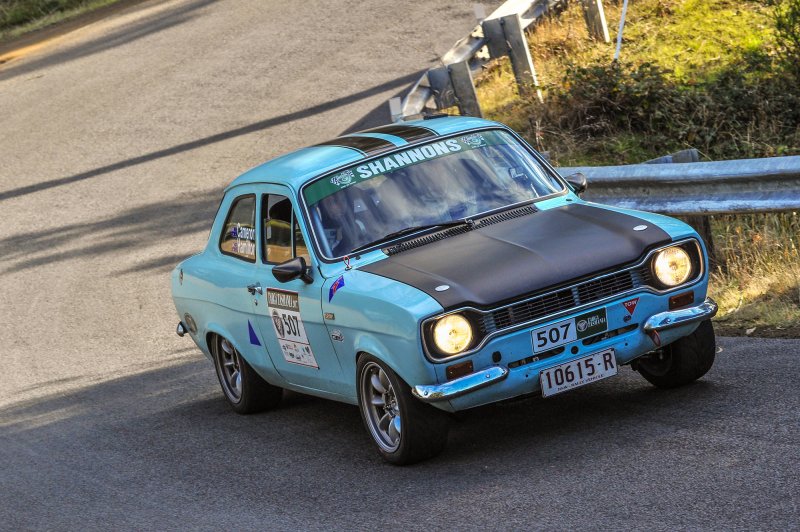 Neat 2.4 litre Escort was a DNF
