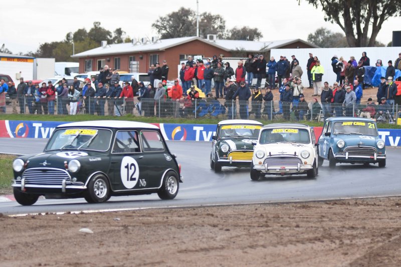 It's the one meeting of the year where MInis terrorise bigger cars