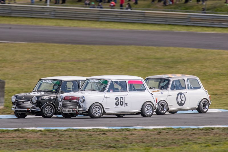 James Holloway was very competitive in the Mini