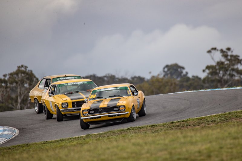Local Darren Pearce dominated the small big-car field
