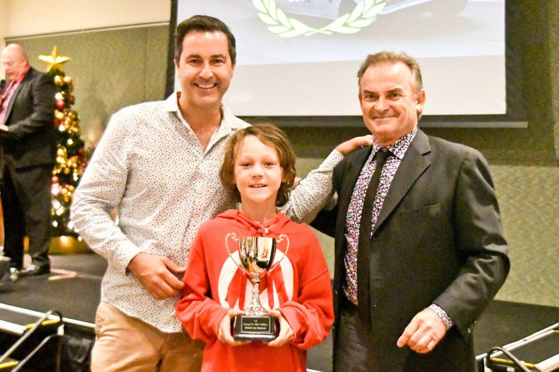 Daniel van Stokrom's nephew helped him receive his class win