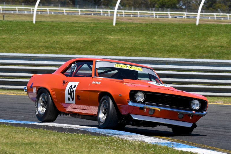 SA's Aldo de Paoli scored two wins in the ex-Roger Oliver Camaro