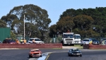 Hansen and de Paoli too hot into Turn 1 in a furious battle
