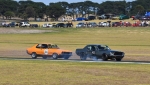 Qld's Craig Allan had Torana fans on their feet after fighting podiums against the V8s