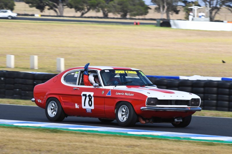 A great send off for the legenday Lawrie Nelson in his last drive