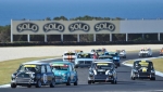 Richard Hill, Danny Berry, Ian Pringle and evergreen 82-yr old Ted Brewster were the quickest Minis