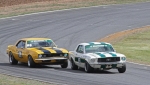 Thrilling-finish-between-John-Talbot-Mustang-and-Darren-Pearce-Camaro