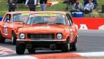 Alf-Bargwannas-Torana-leads-twin-brother-Harrys-Mustang