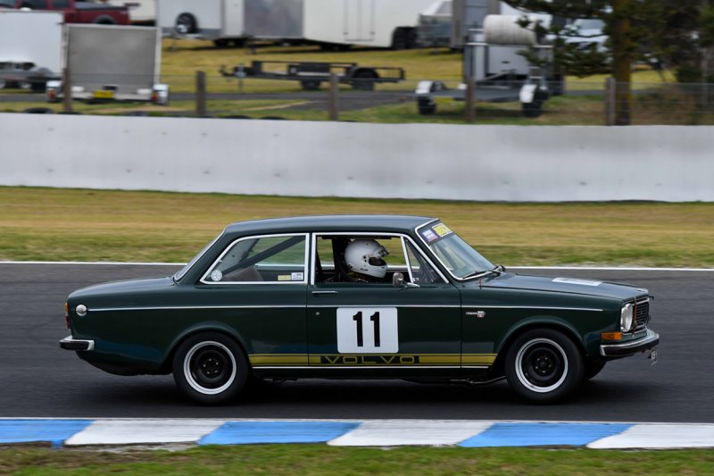 Engine-run-in-driving-to-the-circuit-David-Belfords-Volvo-was-in-the-thick-of-it