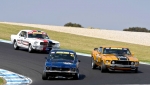 Nathan-Gordons-Torana-and-Andrew-Cannons-Mustang-monster-Joe-Callejas-351-Mustang-during-their-three-day-battle