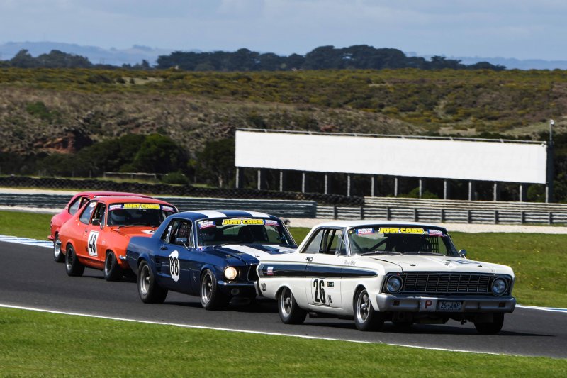 Qlds-Martin-Whites-Falcon-Sprint-was-top-Nb-car-placing-10th-in-R4