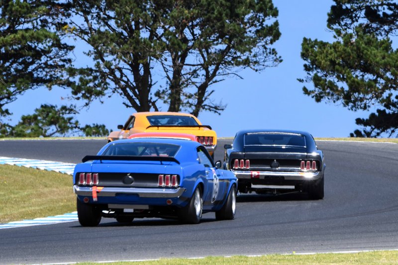 Fastbacks-race-winner-Miceli-Miceli-follows-Driver-of-the-Meeting-Andrew-Lane-and-Joe-Calleja