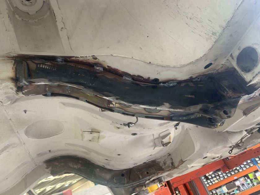 New-chassis-rails-fabricated-fast
