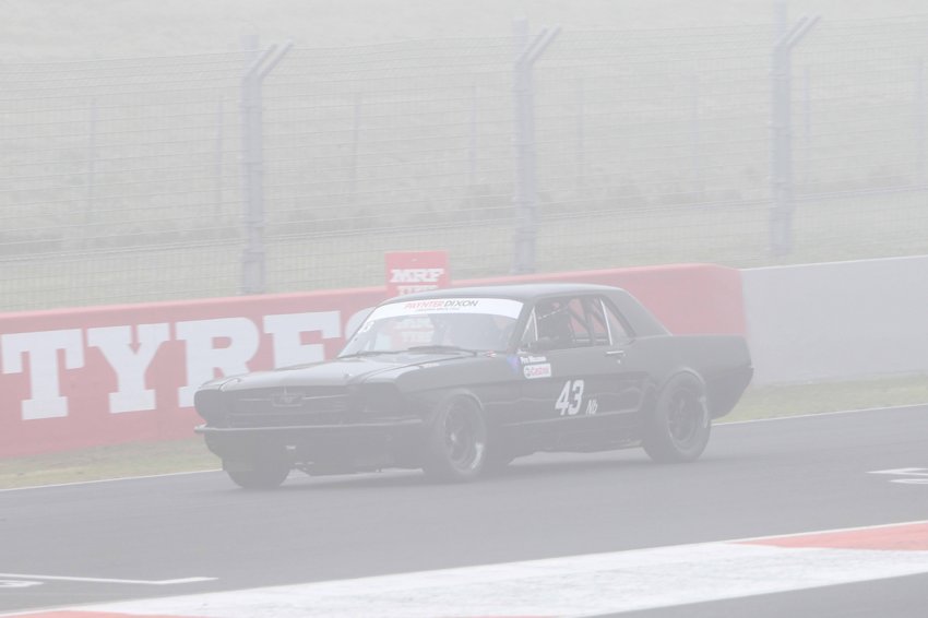 Why-they-couldn_t-race-on-Sunday-morning.-Fog-enshrouds-Peter-Meuleman_s-Mustang.-Phil-Wisewould-pic.