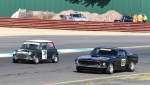 Michael-Holloway_s-Mini-and-Andrew-Lane_s-Fastback-Mustang-epitomise-diversity.-Phil-Wisewould-photo.