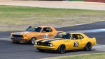 Trevor-Talbot_s-Camaro-on-Dom-Leo_s-_68-Mustang.-Phil-Wisewould-photo.