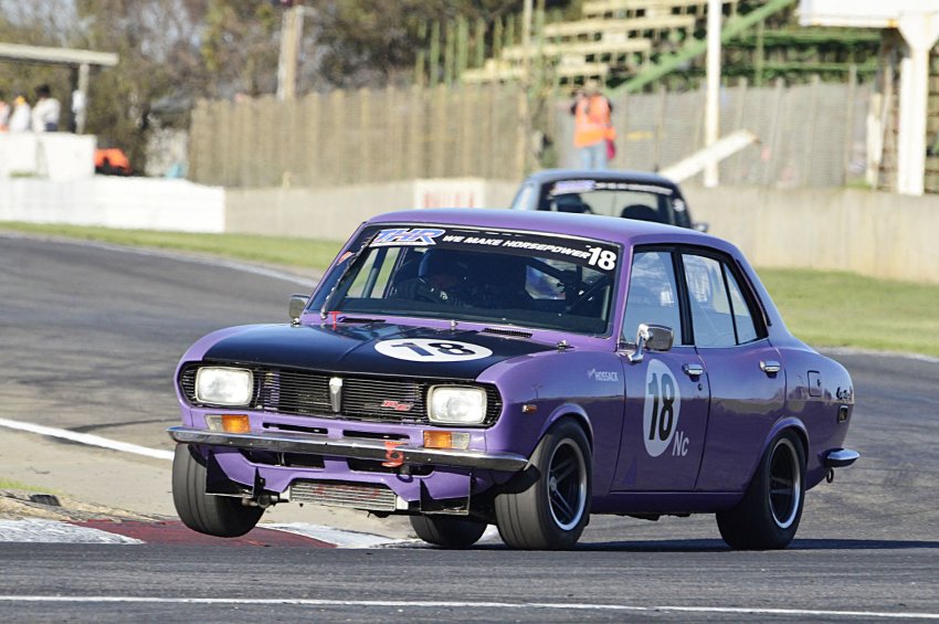 Victorian-Darren-Hossacks-Mazda-took-five-from-five-plus-pole