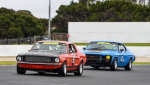HTCAV-President-Chris-Stern_s-Trans-Am-leads-good-mate-Nathan-Gordon_s-Monaro