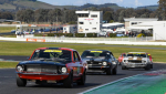 Former-HTCAV-President-Chris-Stern-leads-the-Camaros-of-Adrian-Moyle-and-Dom-Leo
