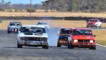 Smith-McNiven-and-Humble-dice-for-the-lead-in-Saturdays-shortened-race
