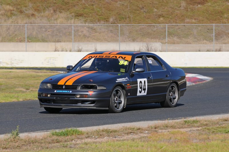 Greg Miles took time out from Historic Racing TV to exercise his Skyline