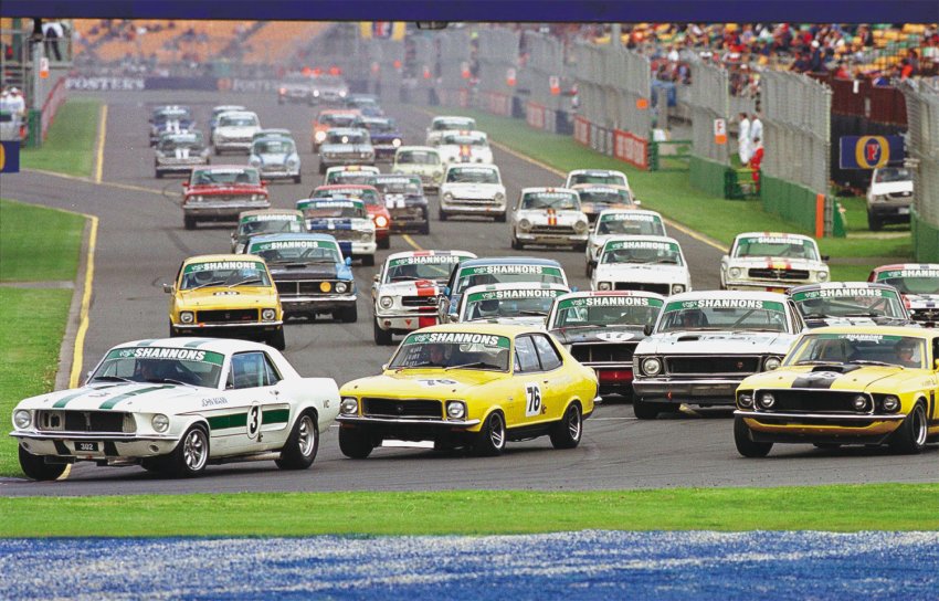 JOHN MANN #3-WINS THE START OF RACE TWO--MELB FI AGP 2002